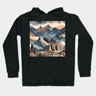 in the mountains ends Hoodie